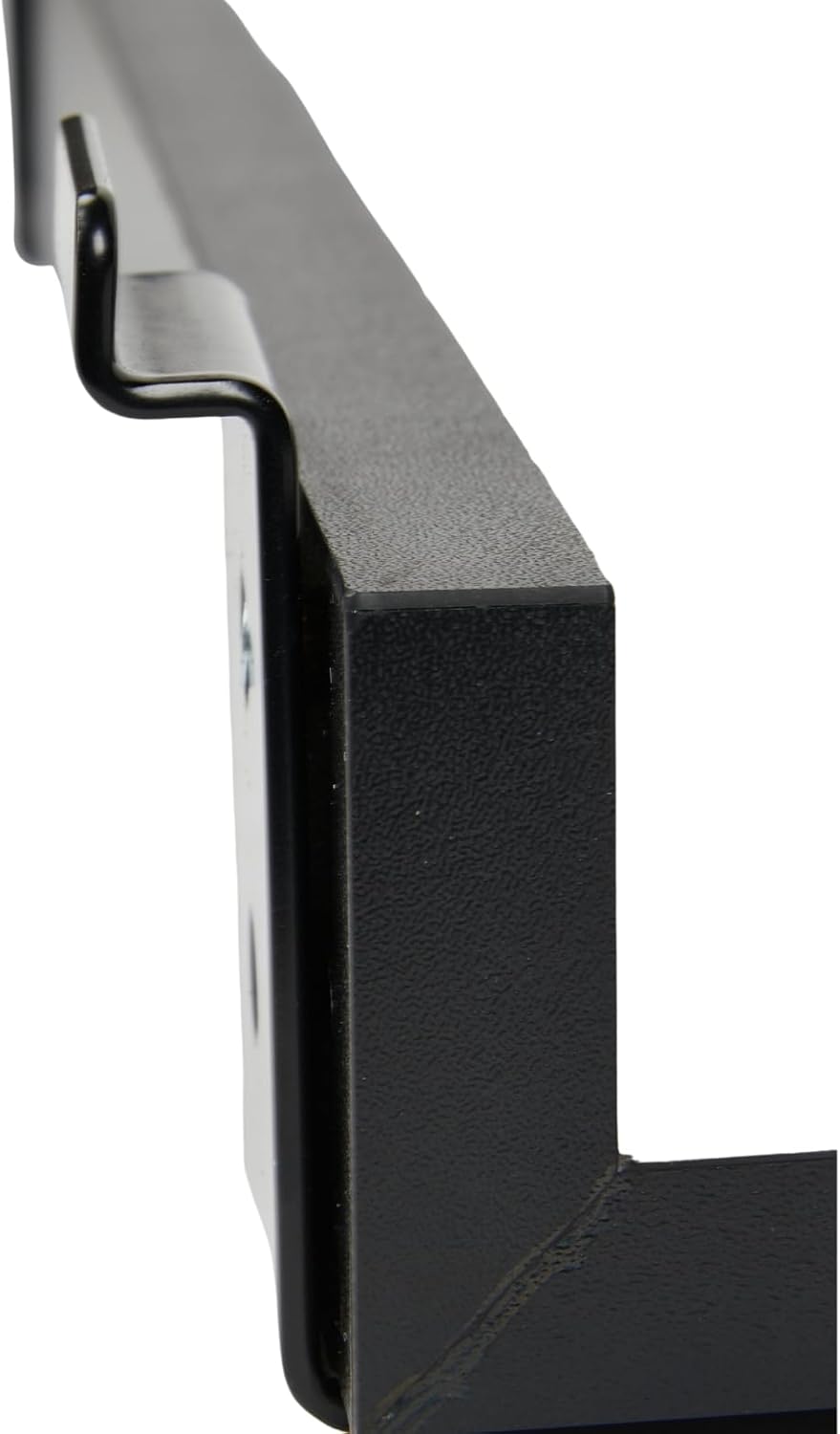 SSWBasics Wall Shelf - Black Wire Display Shelf, 11½”D X 24”L, 10” Display Area, Some Assembly Required