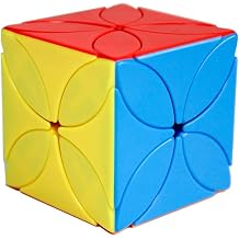 Oostifun MoYu MOFANGJIAOSHI CUBING CLASSROOM MFJS Meilong Four Leaf Clover Cube MultiColor Twisty Brain Teaser Puzzle