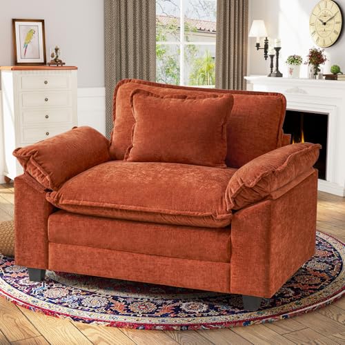 CDCASA Oversized Accent Chair, Chenille Comfy Cloud Sofa...