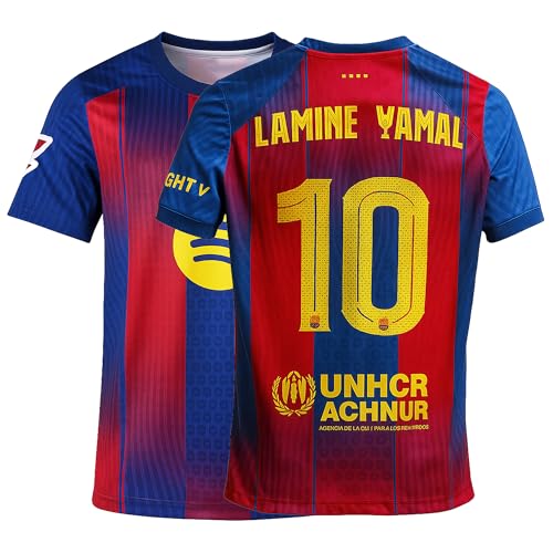 IHIMI Barcelona Lamine Yamal, #19 sets de camiseta negra para niños, calcetines y pantalones cortos, camiseta deportiva para niños, camiseta de fútbol, camiseta de entrenamiento, camiseta infantil con