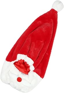 FAVOMOTO Cobrir 3 Peças Capa De Capacete De Natal Chapéu Capa De Capacete De Pelúcia Capa De Capacete De Noel Chapéu De Noel Chapéu De Noel Capacete Adulto Capacete De