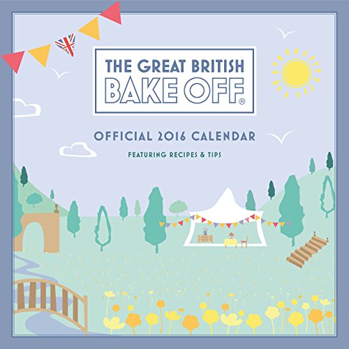 Official Great British Bake off 2016 Square Calendar