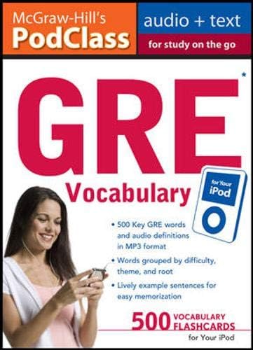 McGraw-Hill's PodClass GRE Vocabulary (MP3 Disk) 1st Edition