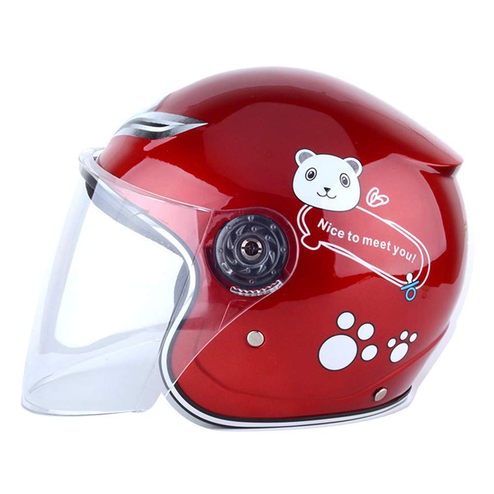 Casco de Moto para Niños Casco de Moto para Niños Casco para Niños Casco de Bicicleta para Niños Casco de Moto para Niños Corte y Ergonómico para Invierno