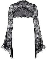 High-quality material, soft and comfortable, breathable and wear-resistant. Black Mesh T-shirt Gothic Street Lace-up Punk Ring Flared Sleeves Eyelet Pullover Outer Harajuku Tops Suitable for friends gathering, travel, shopping date and other occasion...