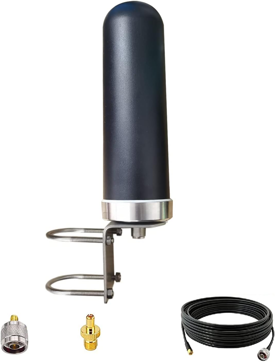 Omni Directional 5G 4G LTE 2.4GHz 5.8GHz WiFi Hotspot Cellular Antennas Outdoor High Gain 10dBi Wideband 698-6000MHz Antenne for Routers/Modem/Signal Boosters