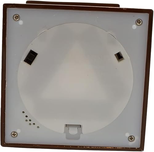 Miniatura 6 de Harry Potter Kurt Adler - Farol LED musical giratorio de 9 pulgadas, funciona con pilas, color marrón