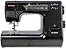 Janome HD-5000 Black Edition Heavy-Duty Sewing Machine with Aluminum Body, 18 Stitches, Free Arm, and Built-In Needle Threader