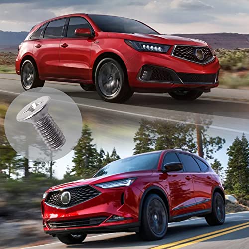 8Pcs Screw Rotor Brake Disc Retaining 93600-06014-0H- Compatible With Honda, Acura, Volkswagen, Audi,Hyundai And Kia Models, Stainless Steel Retaining Screws For Front And Rear #TOP4