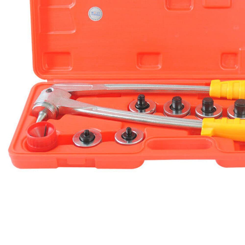 Coupe-tubes manuels,10-28mm Kit d'évasement de tube Extenseur,Kit d'expanseur manuel pour tubes en cuivre et en aluminium