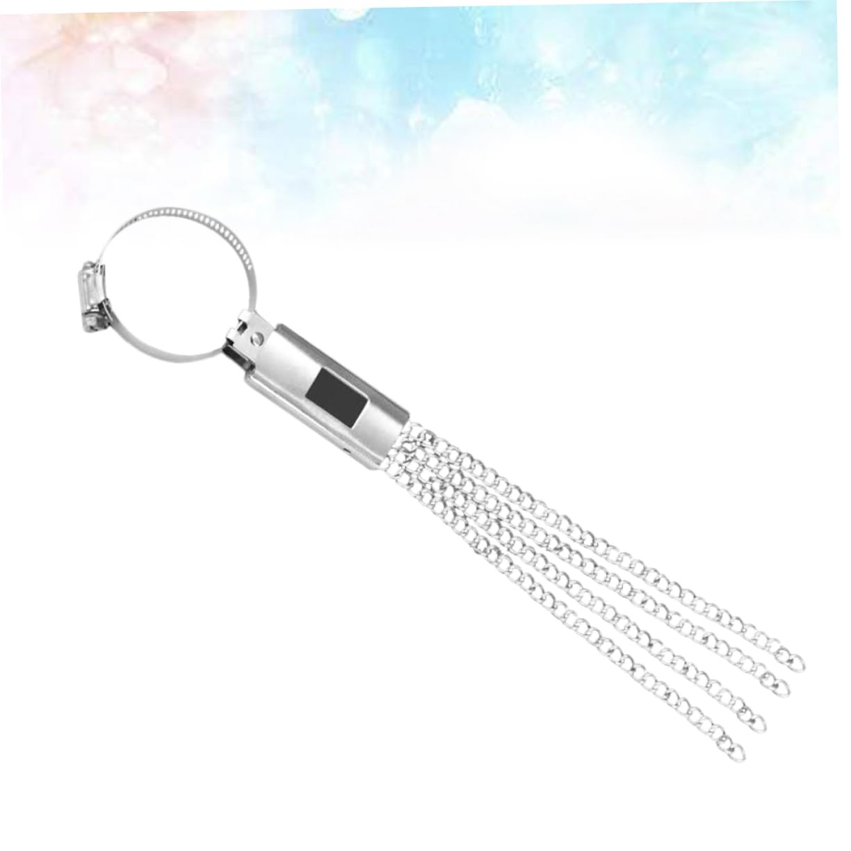 TIDTALEO Static Electricity Belt Car Static Strap Hanging Tail Strip Metal Chain Strips