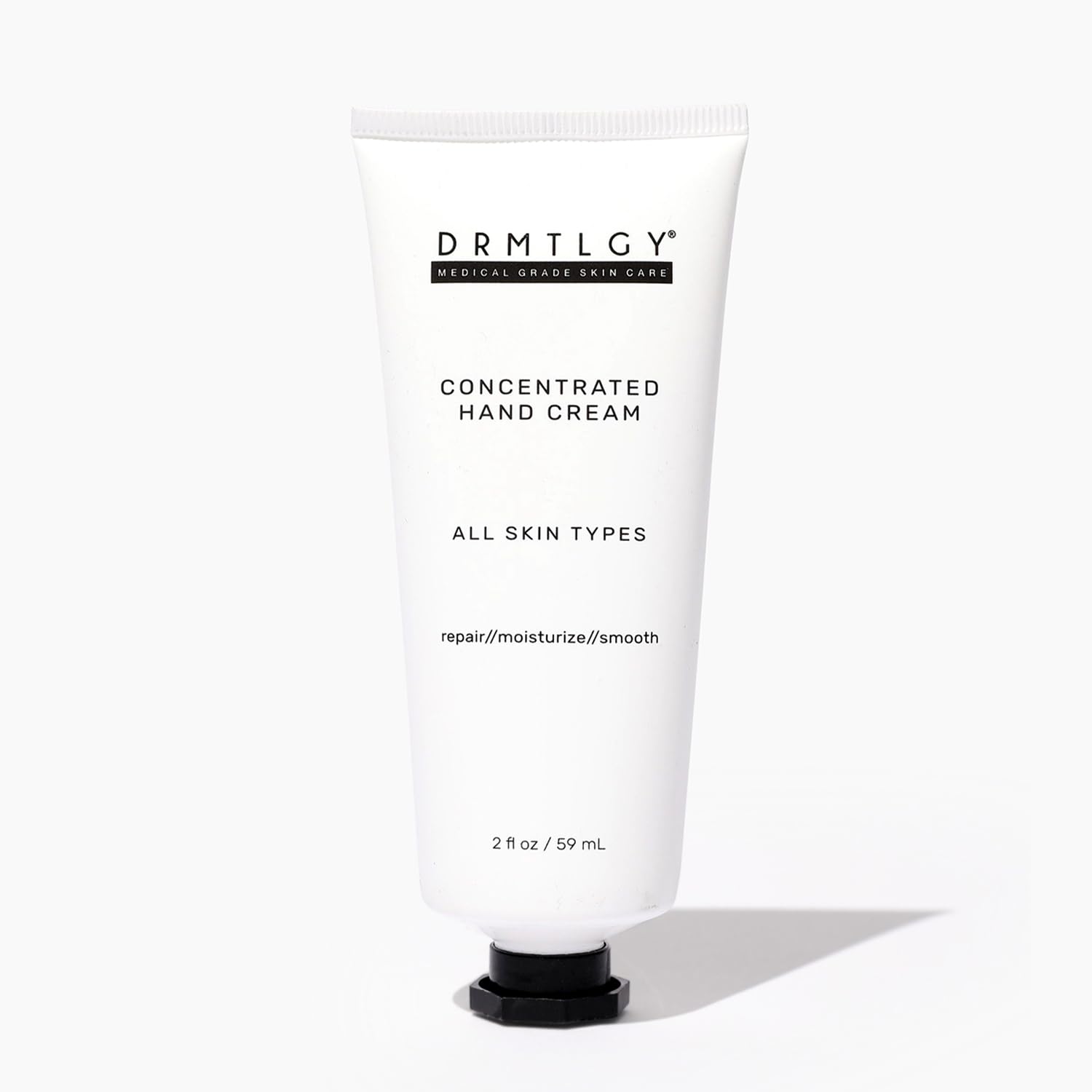 DRMTLGY Hand Cream for Dry Cracked Hands - Fragrance Free Hand Lotion For Dry Hands - Moisturizing Hand Repair Cream for Women and Men