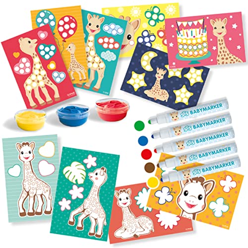 SES Creative 14497 Sophie la Girafe - Colouring and Painting, Various colours, Small - Image 2