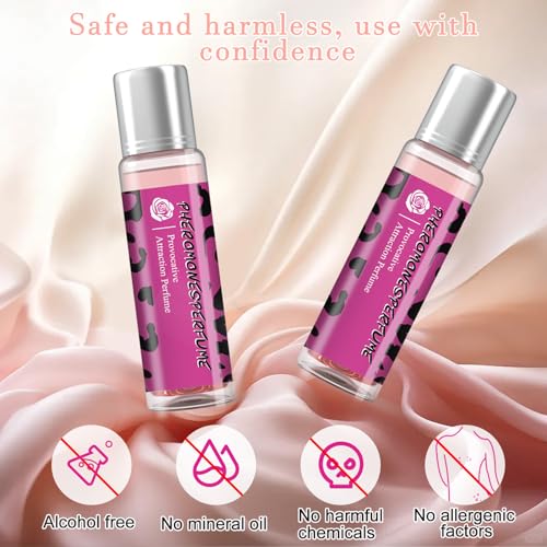 Burt's Bees Pheromones Perfumes for Women, Pheromone Cologne for Women to Attract Men, Releases Unprecedented Confidence and Charm, Roll-On Type, TSA Ready, 15ML, Pink - Image 6