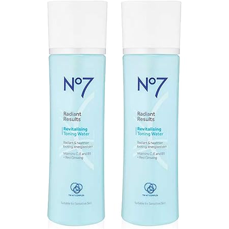 Amazon Com Boots No7 Radiant Results Revitalizing Toning Water 7fl Oz Two Pack Beauty Personal Care Amazon Com Boots No7 Radiant Results Revitalizing Toning Water 7fl Oz Two Pack Beauty Personal Care