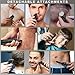 Hatteker 8-in-1 Professional Men's Grooming Kit Cordless Beard Trimmer Hair Clipper Zero Gapped T-Blade Electric Razor Nose Ear Body Trimmer IPX7 Waterproof, Precision Trimming for Bald Head/Oil Head