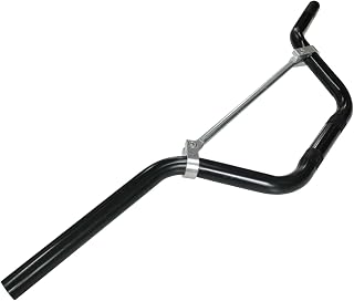 JRL 7/8" Mid-Rise Handlebars for Pit Bike Dirt Bike ATV Quad - Black Aluminum Offroad Bars