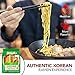 Pulmuone Non-Fried Ramyun Korean Noodles - 10 Pack Korean Instant Noodles Mild Spicy Flavor - Easy to Cook Authentic Korean Ramen with Distinctly Asian Broth and Chewy Noodle