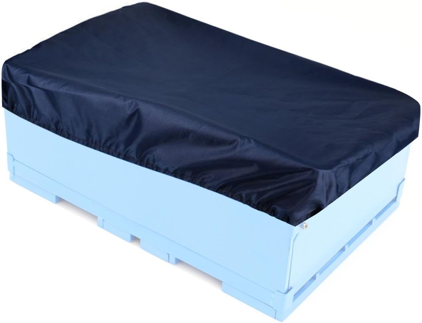 Deck Box Shield Cover - Waterproof Outdoor Storage, Protective Dustproof Cover With Elastic Rope, All Weather Sleeve | Durable Storage Basket Protector For Garden Furniture, Garage, Patio, Kitchen