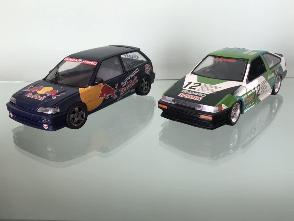 Amazon | プラモデル 完成品 1/24 ミニカー シビック グランド EF  