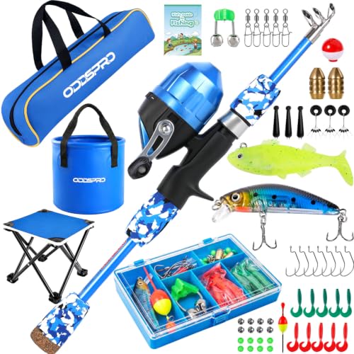 ODDSPRO Kids Fishing Pole Set