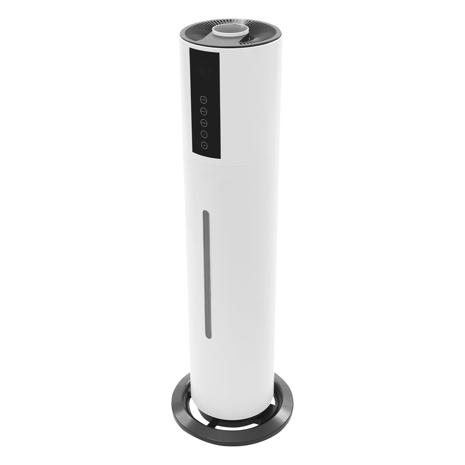 Top Fill - Humidificador de aire (boquilla giratoria 360°, 8 L, silencioso, 35 dB, con difusor, temporizador, para dormitorio, salón, habitaciones grandes