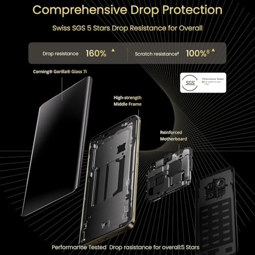 Image of realme 13 Pro 5G Smartphone 12+512GB Gold,6.7inch Screen,120HZ Curved Vision Display,5200mAh Battery,82MP Camera,Qualcomm Snapdragon 7s Gen2,ip65