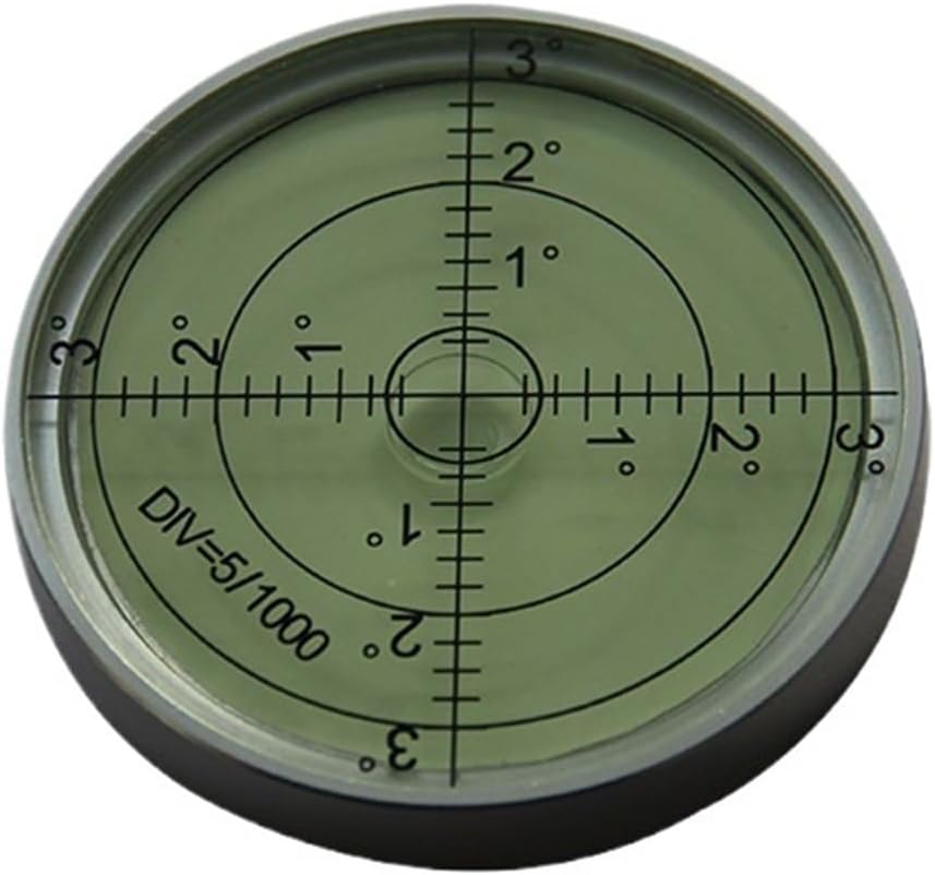 1pc Metal round level 60 * 100,000 level, leveling bubble precision high round leveling bubble