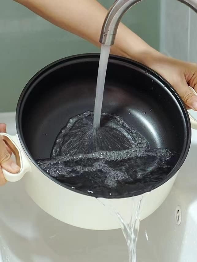 Olla Eléctrica Portátil JYYBN 3L 1000W Antiadherente con Tapa miniatura 5