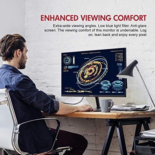 Image of VIOTEK FI24D V2 24-Inch QHD Gaming Monitor with IPS Technology | 75Hz 1440p 6ms (OD) | FreeSync GamePlus G-Sync-Compatible | HDMI DP 3.5mm | Zero-Tolerance Dead Pixel Policy (VESA)