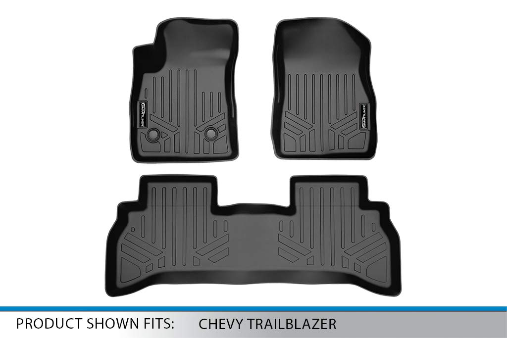 SMARTLINER Custom Fit Floor Mats 2 Row Liner Set Compatible with 2021-2025 Chevrolet Trailblazer — view 5