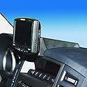 KUDA Handyhalterung passend für Mitsubishi Pajero V80 ab 11/0206 - Telefonkonsole für Smartphones, Handy, Navi und mehr - Kunstlederkonsole, schwarz, 286335