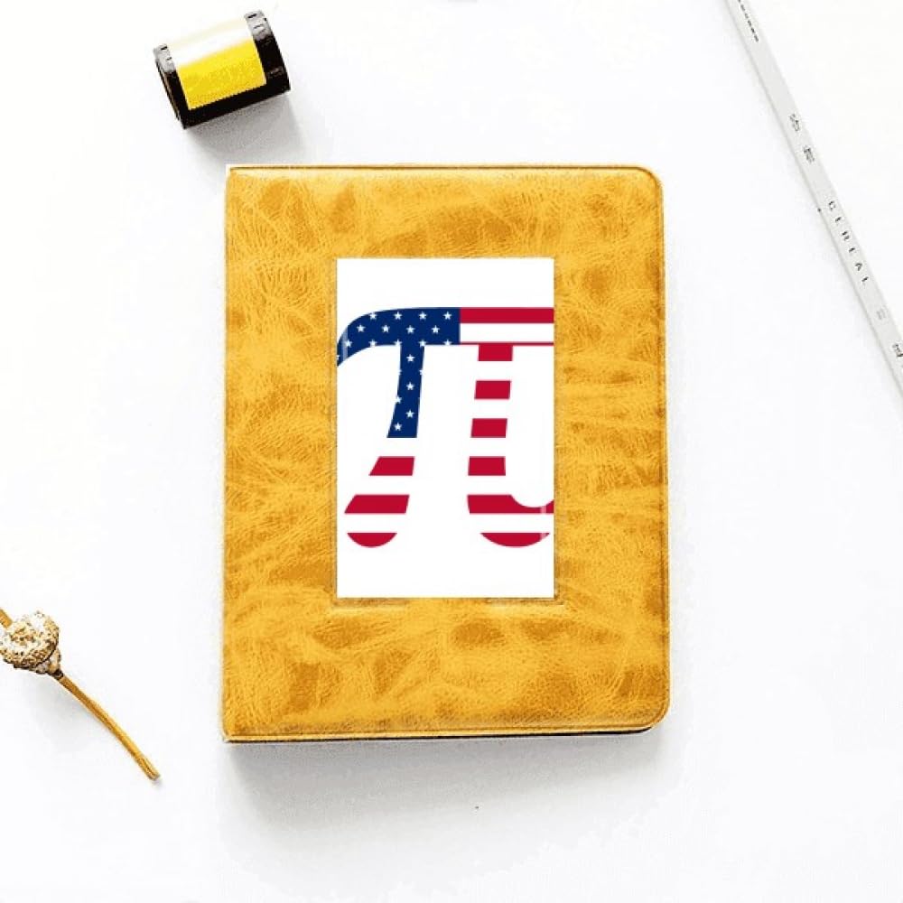 no/no Pi American Flag Country Art Deco Fashion Photo Album Family Wedding Picture 4x6