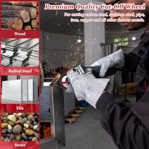 25 Stück Trennscheibe 75 x 1,2 x 10 mm für Mini Winkelschleifer, Metall & Edelstahl Cutting Discs, Trennscheiben 75mm für Akku-Minischneider, Präzises & Schnelles Schneiden