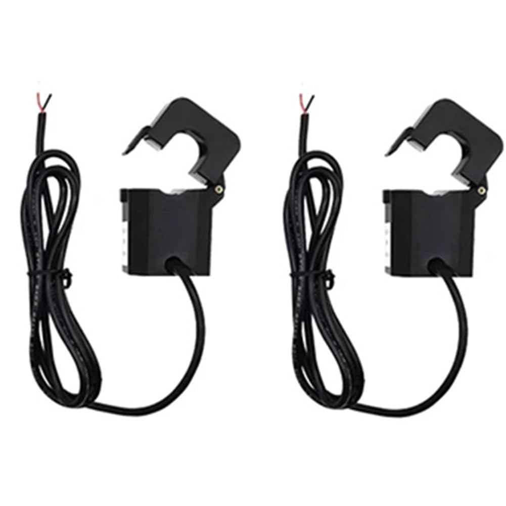 Compteur D'énergie ZigBee 2 Canaux Bidirectionnel avec Capteur de Courant Tuya Smart Moniteur Puissance 80A 110 V/240 V Passerelle Requis