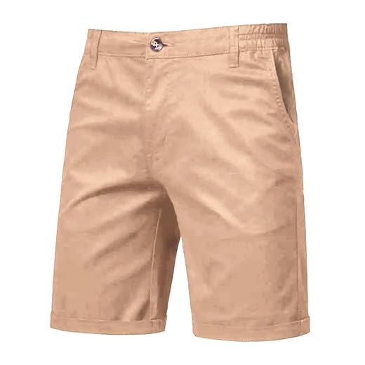 Bermuda De Sarja Masculina Slim Color Alfaiataria Sport Fino de Algodão com Elastano Diversas Cores