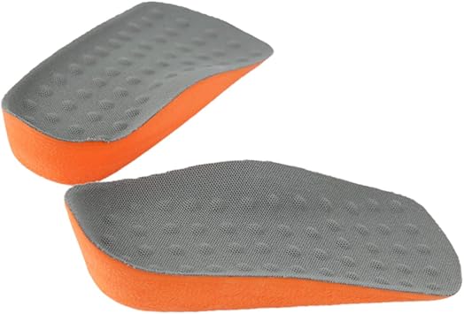 Invisible Height Increase Insoles 3-4cm PU Shoe Inserts, Unisex L