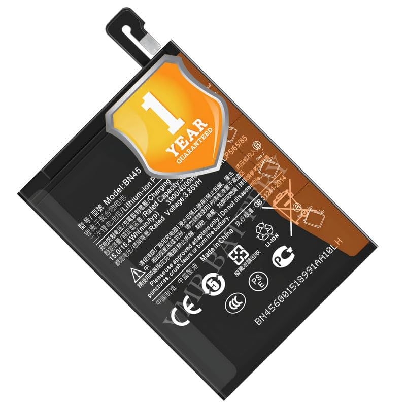 Image of Original BN45 Battery Compatible for Xiaomi Redmi Note 5 Pro (MEI7S, MEI7) - (4000mAh) - 1 Year Warranty K7