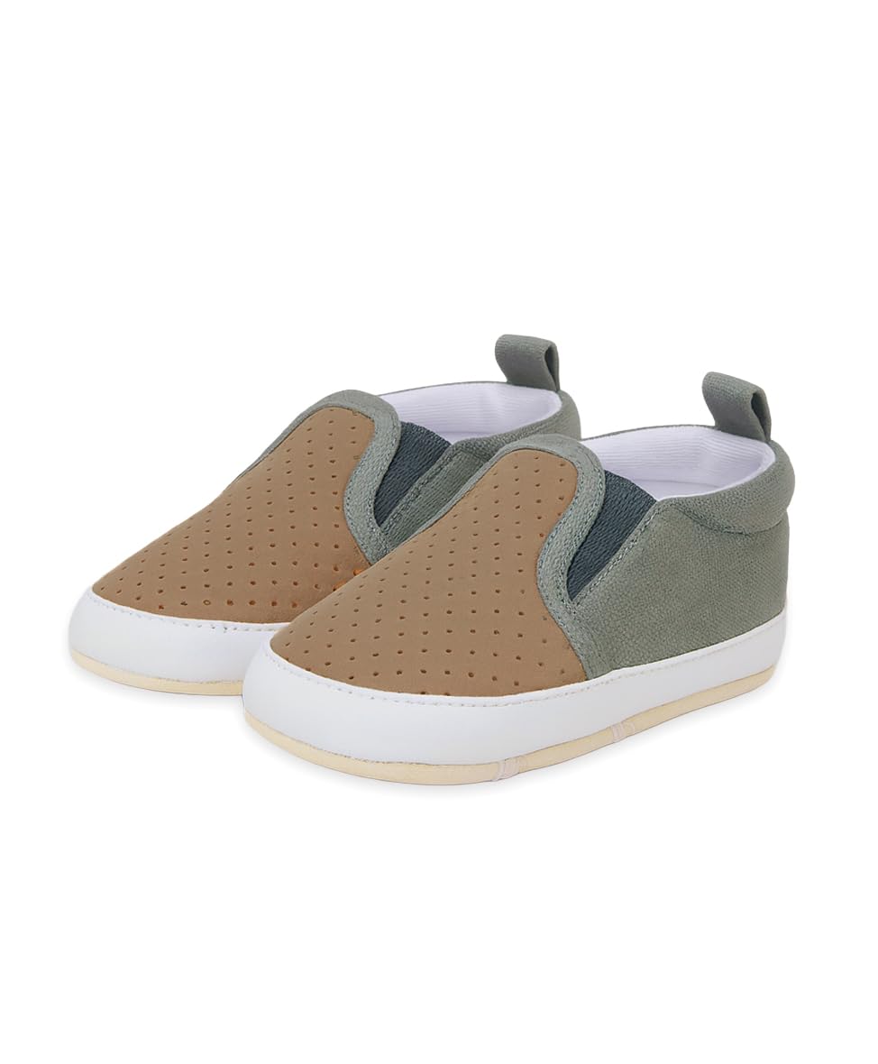 mi arcus Soft Solid Design Slip on Booties for Baby Boys-picture-17