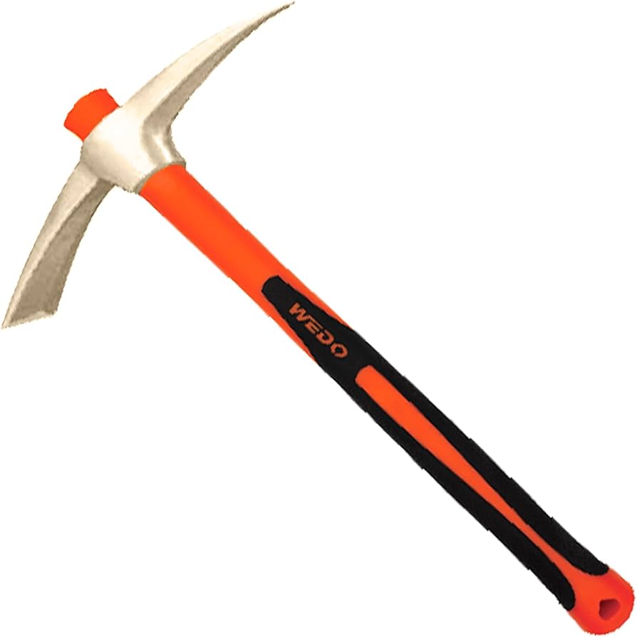 Amazon.com : WEDO Pick Mattock,Non-Sparking Rock Pick Hammer
