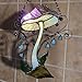 Mushroom with Bluebells Stained Glass Handmade Sun Сatcher Fairy Window Home Hanging Whimsical Spring Forest Décor