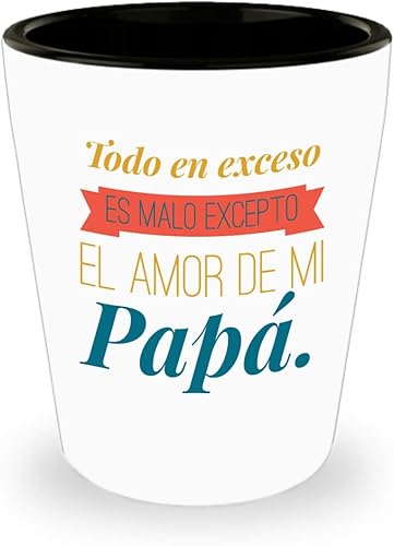 vaso de chupito para papá