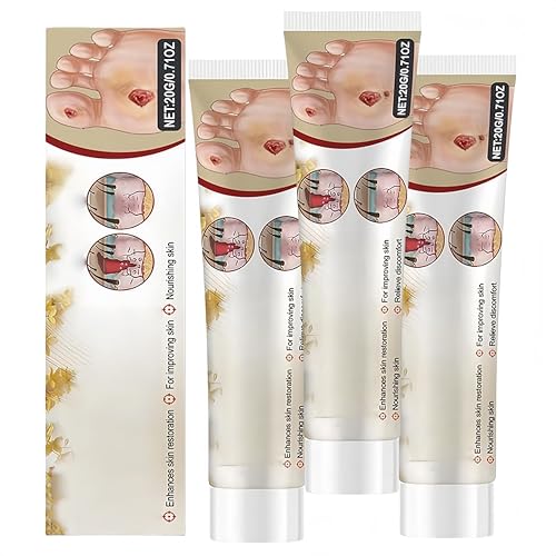 Crema Skin Rescue, crema de cuidado diario para manos, pies y cuerpo, calmante, fórmula suave, nutritiva y suave para todo tipo de piel, 20 g (3Piezas)