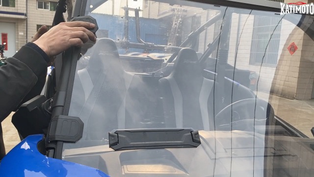 Amazon.com: KATIMOTO Vented Front Full Windshield for Teryx KRX