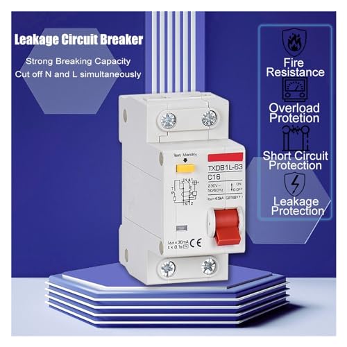 Interruptor DPNL Clase A/AC de 25A para proteger tu hogar contra cortocircuitos a 230V 5