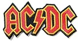 4" X 2"AC/DC ACDC Heavy Metal Rock Punk Music Band Logo Polo T shirt Patch Sew Iron on Embroidered Costum