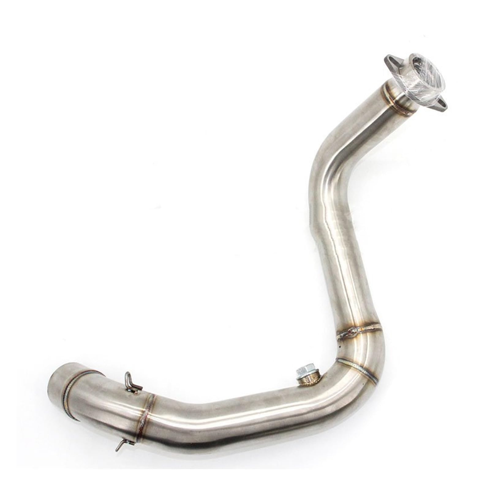 Motorrad Endschalldämpfer Auspuff Endstück Für G310 G310R Motorrad Auspuff Slip-on Motocross Vorderrohr Modifiziertes Edelstahl Auspuff Vollsystem Verbindungsrohr