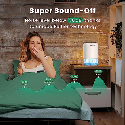 Desumidificadores para banheiro – Desumidificador elétrico Kitette para banheiro com tanque de água