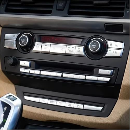 Autocollants boutons de vitres BMW E70 X6 climatisation CD - 3