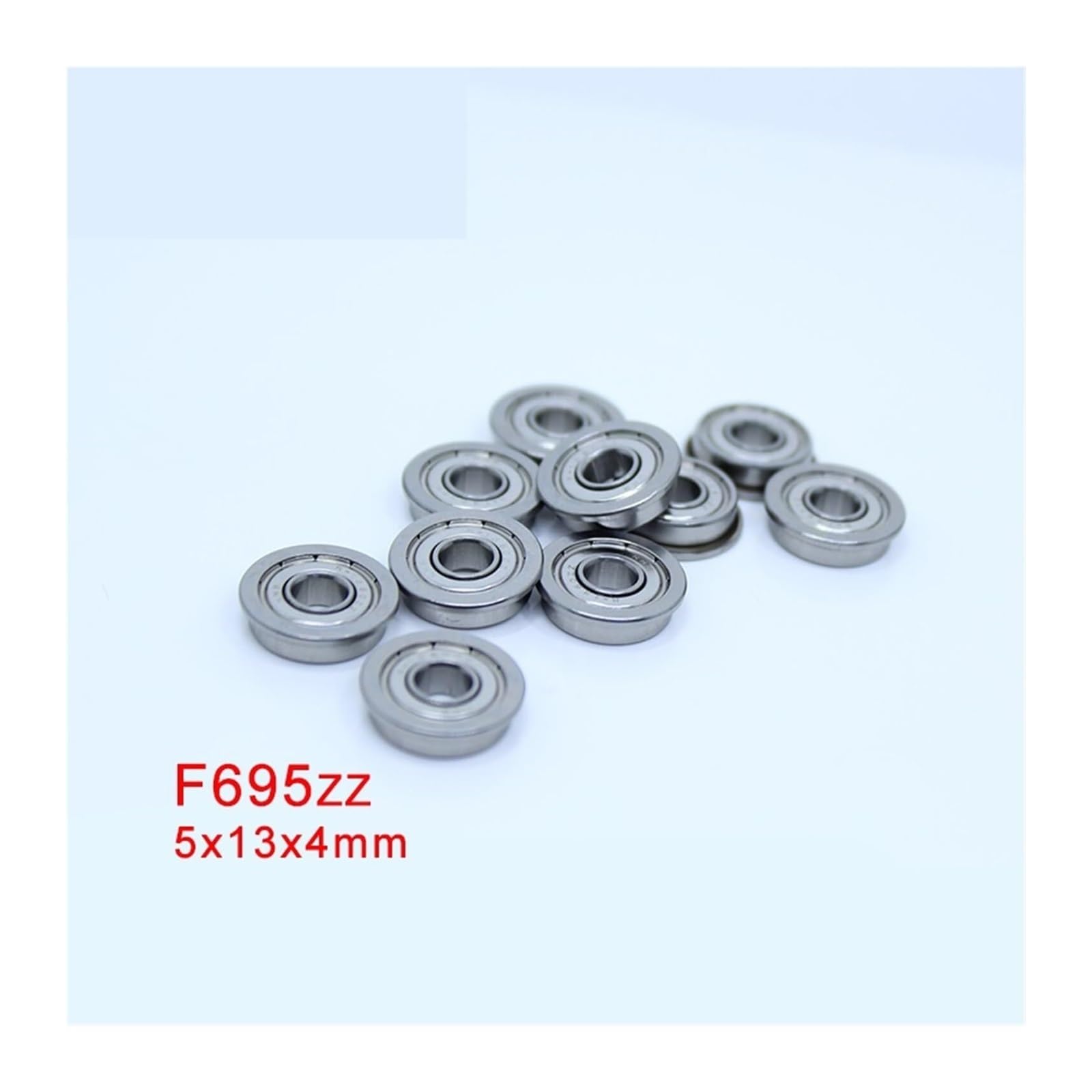 Abgedichtete Lager, F693zz F694zz Lager F695zz F696zz F698zz ABEC-1 10 Stück doppelt geschirmte Zoll-Kugellager (F695ZZ-A1-10 Stück) | F696ZZ-A1-10PCS